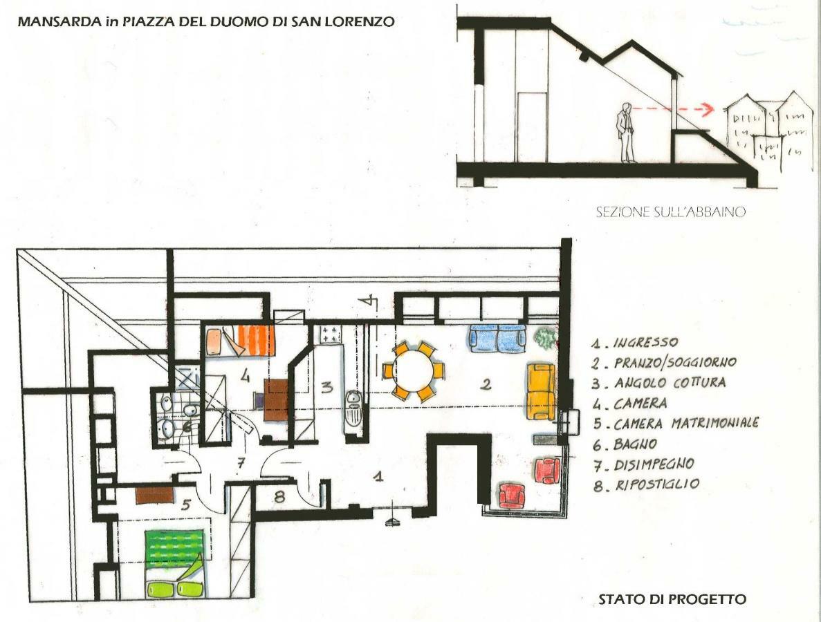 Loft Fronte Cattedrale Apartment Genoa Exterior photo